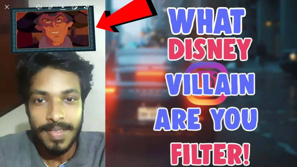 what disney villain are you instagram filter