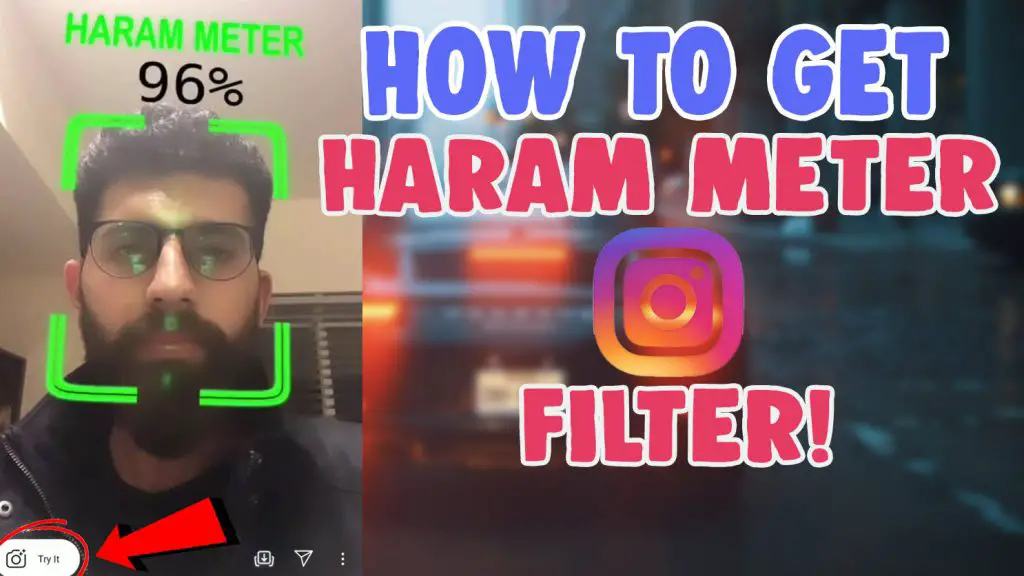 how to get haram meter filter instagram and tiktok