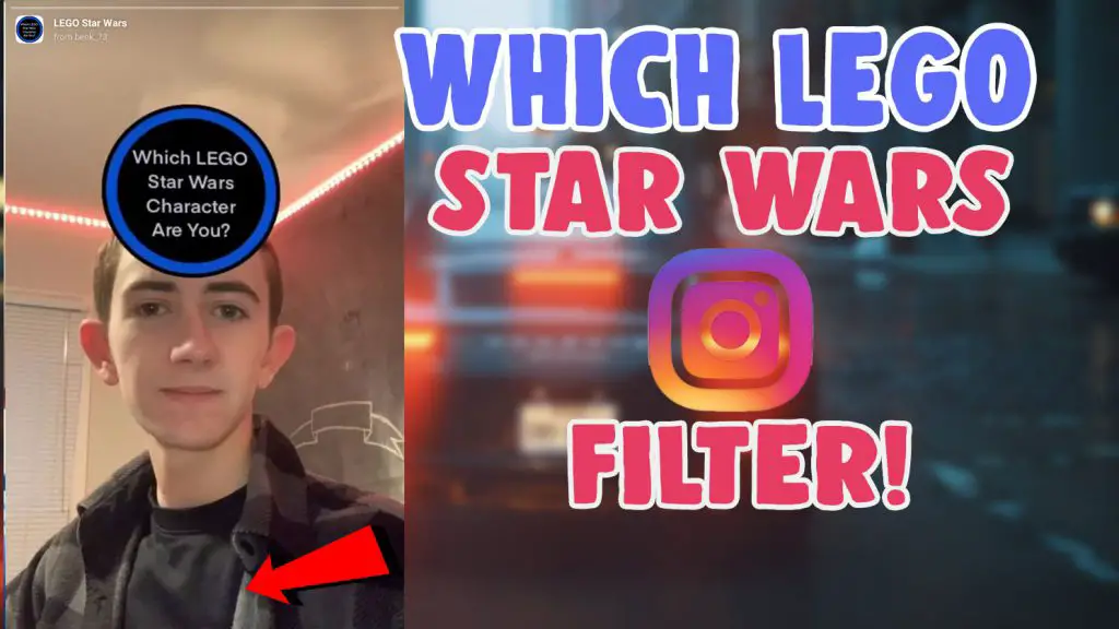 Which lego star wars character filter instagram and tiktok