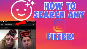 how to look up a filter on instagram by name
