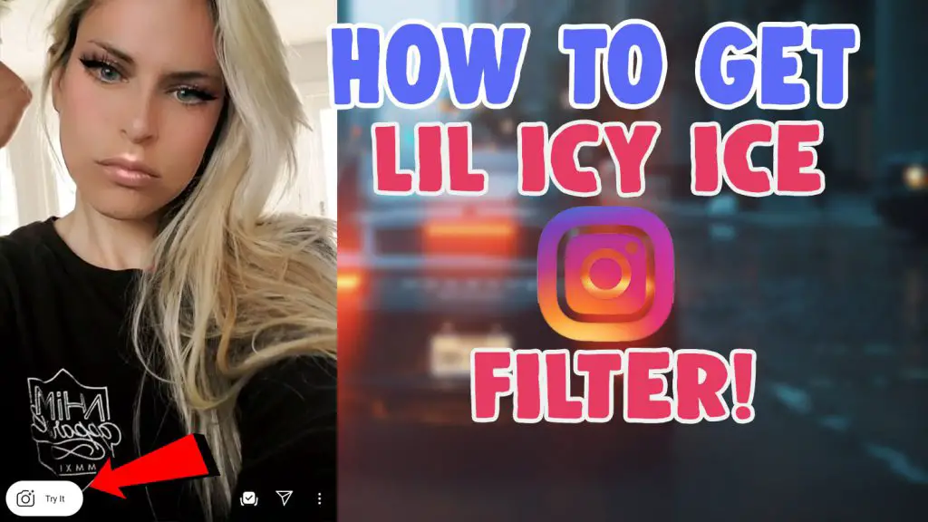 lil icy eyes instagram filter and tiktok