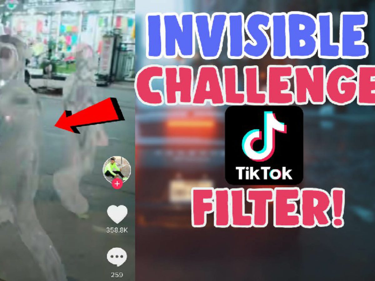 How to remove invisible filter on tiktok
