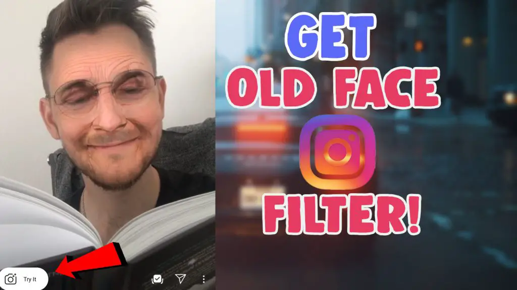 old face filter instagram