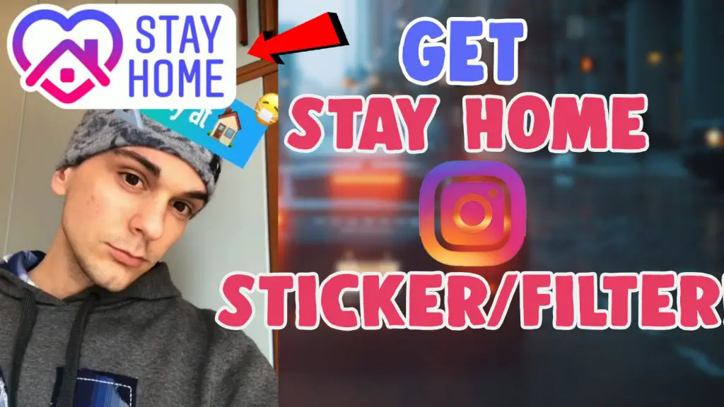stay home filter instagram