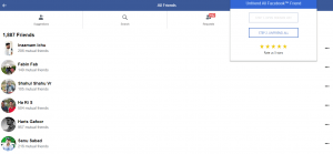 remove all facebook friends 