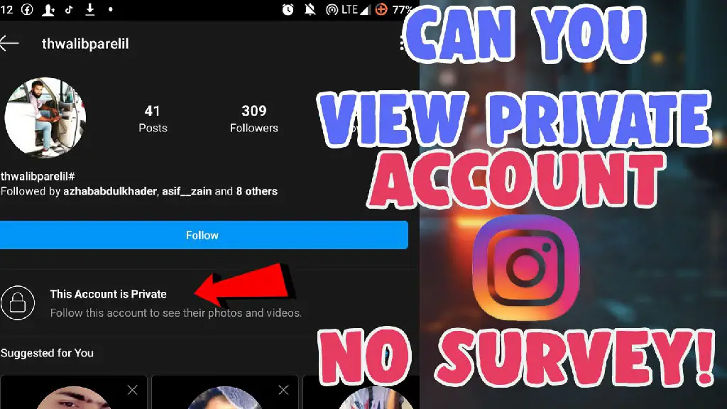 how to see private account photos on instagram
