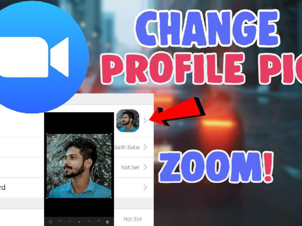 How To Change Profile Picture On Zoom App Mobile Android and IOS