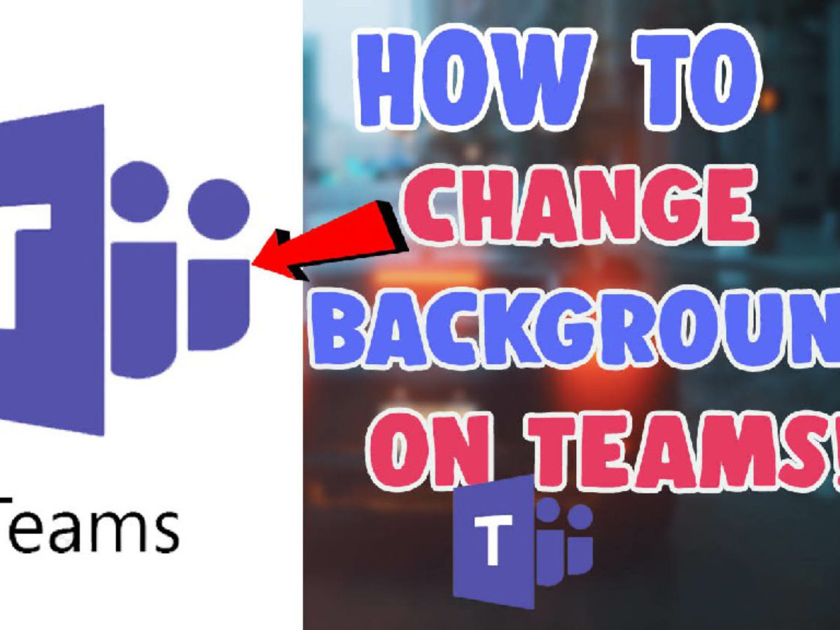 How to set background in microsoft teams