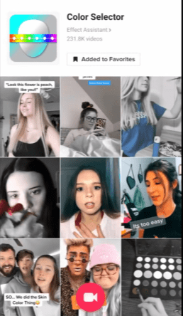 How To Choose Color Selector Filter On Tiktok And Instagram Salu Network