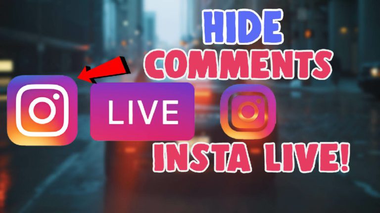 How To Hide Comments On Instagram Live Videos 2020 - SALU NETWORK