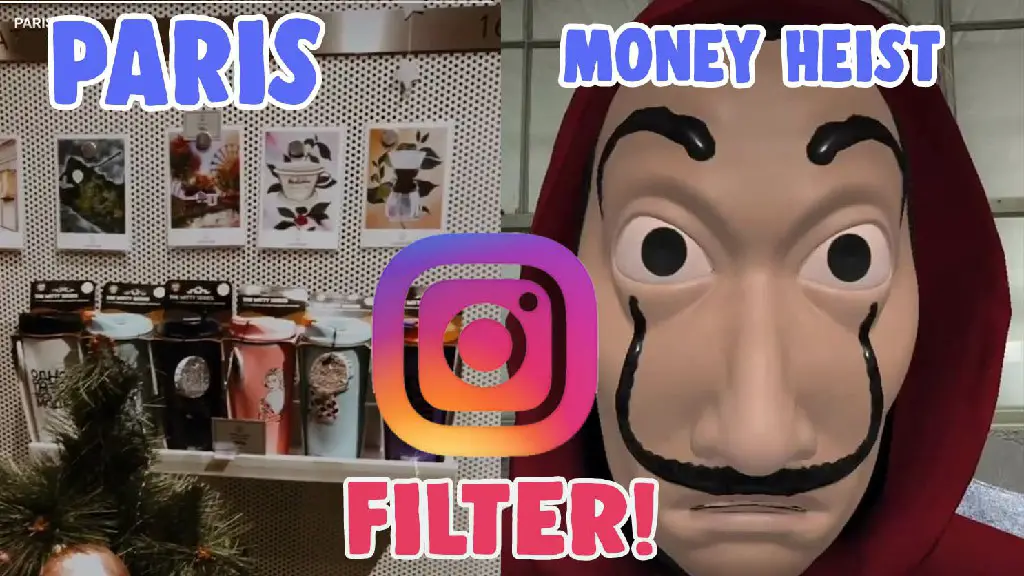 money heist instagram filter
