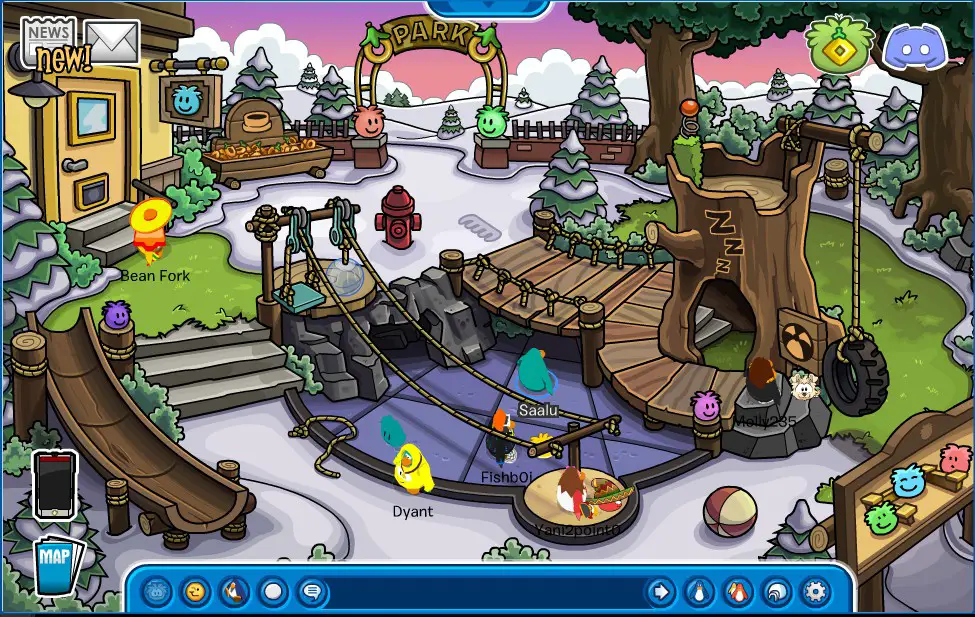 Disney Club Penguin Water Second Wave 46/150 Walk Your Puffle