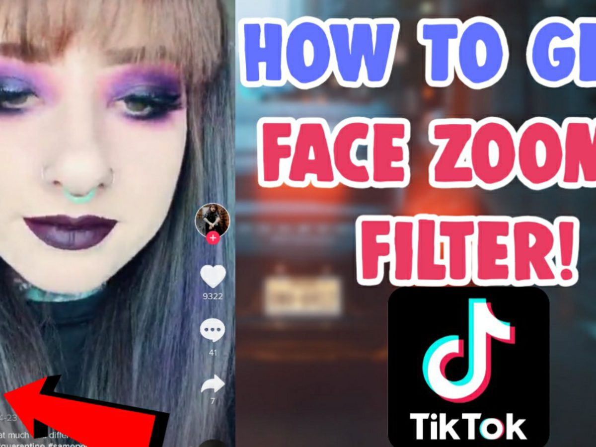 How To Get Face Zoom Effect Filter On Tiktok Icon And Instagram Salu Network