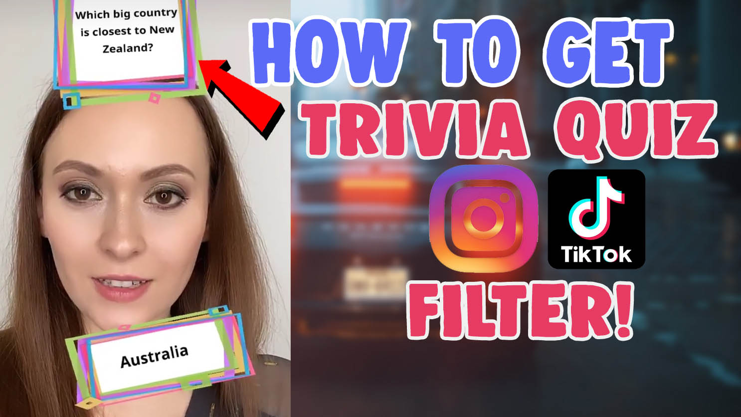How To Get Trivia Instagram Quiz Filter And Cockroach Filter Tiktok Salu Network