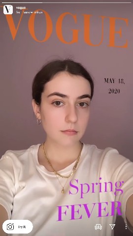 vogue challenge tiktok filter