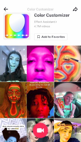 How To Use The Color Customizer Filter On Tiktok And Instagram Salu Network
