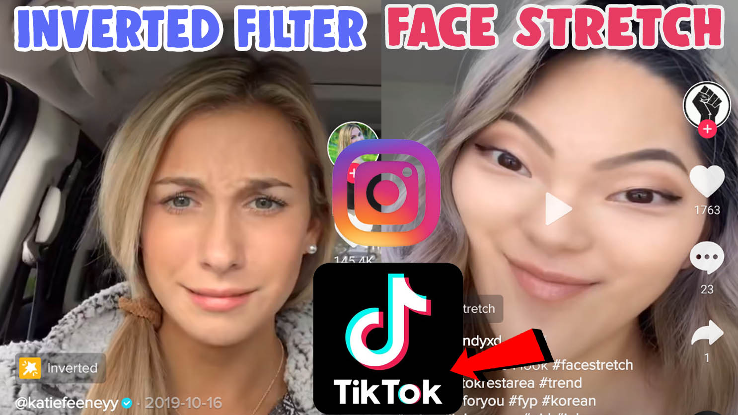 how-to-get-the-inverted-filter-and-face-stretch-on-tiktok-and-instagram