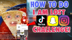 how to do the i am lost challenge trend on tiktok 
