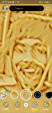 noodle spaghetti filter tiktok snapchat