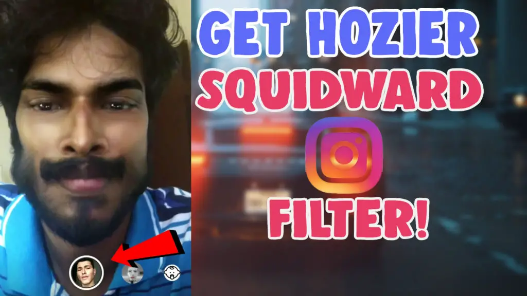 hozier handsome squidward filter instagram