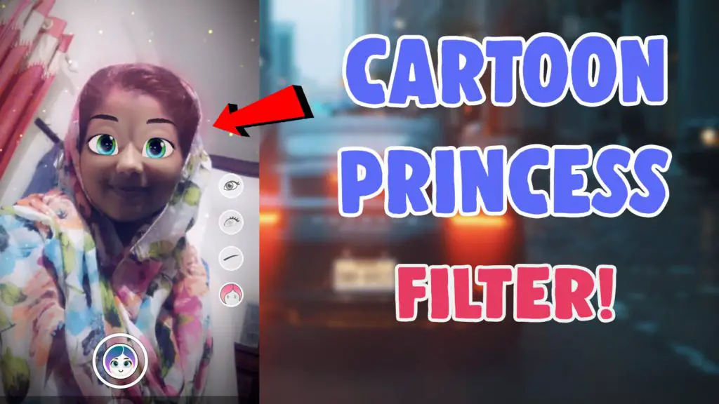 cartoon princess filter tiktok snapchat instagram