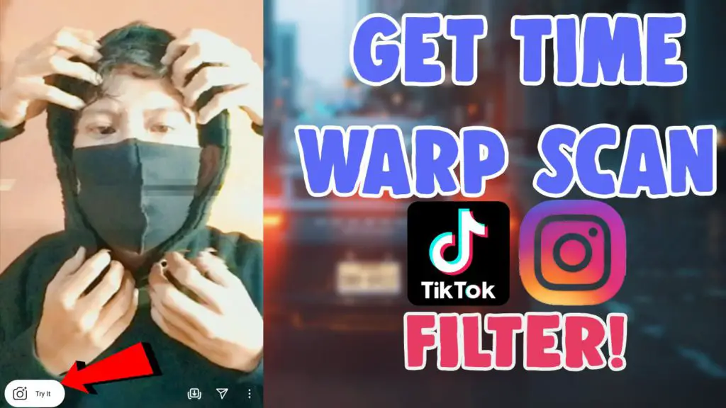 get time warp scan blue line filter tiktok instagram