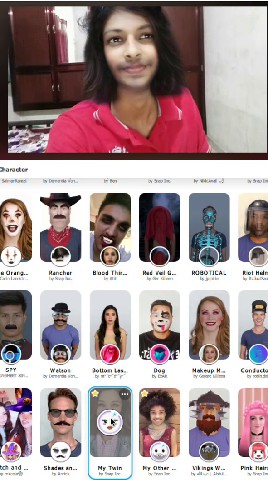 use snapchat filters for zoom google meets skype video calls pc