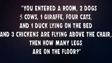Find You Enter A Room 2 Dogs 4 Horses 1 Giraffe Riddle Answer Salu Network