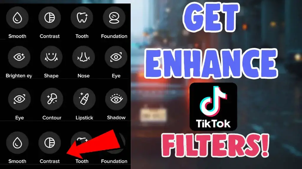 Enhancement Beauty Filter on Tiktok