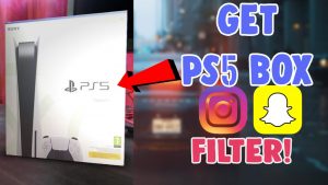 How To Get NEW PS5 Box AR Filter On Instagram and Snapchat