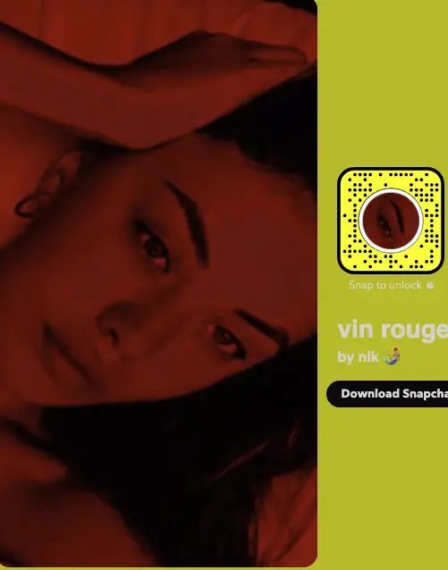 red and black vin rogue snapchat filter for tiktok silhouette challenge