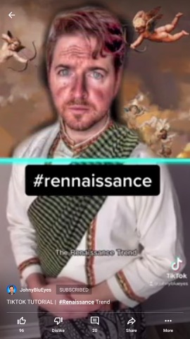 renaissance filter trend tutorial tiktok instagram