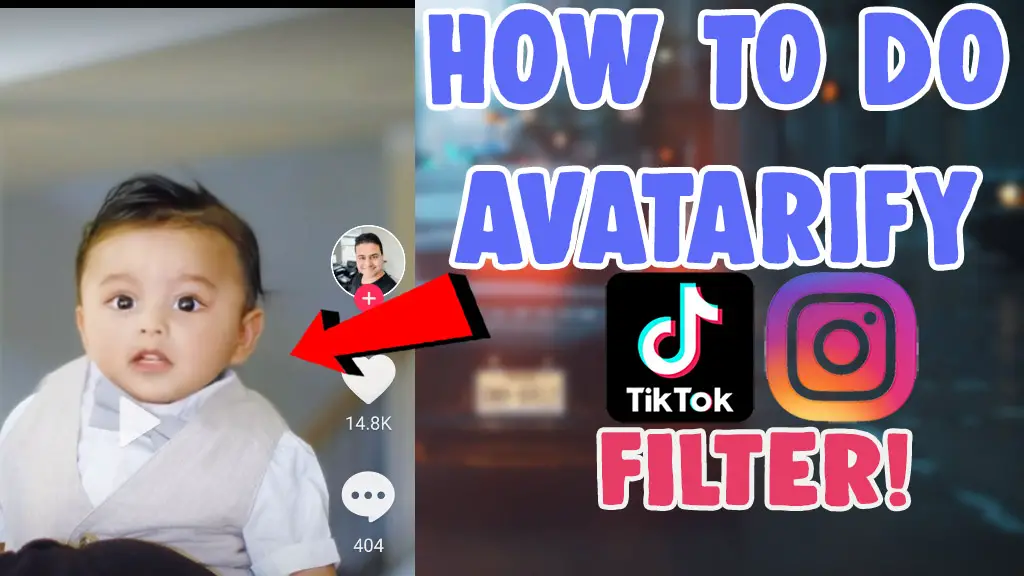 how to do avatarify talking face filter on tiktok