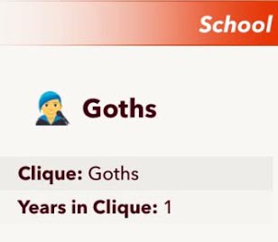 how to join goths clique in bitlife