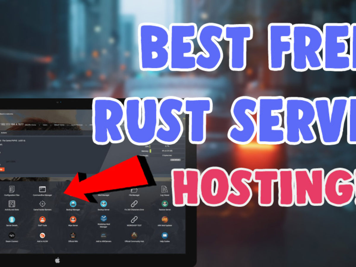 how to create a server on rust for windows 10
