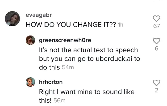 text to speech voice changer meme