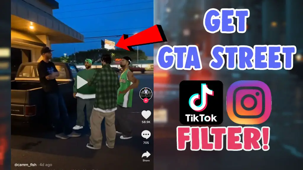 how to get grove street gta san andreas filter tiktok instagram