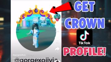 How to get Crown on your tiktok profile picture- animate me effect on tiktok