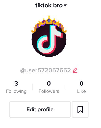 get crown frame on tiktok profile picture