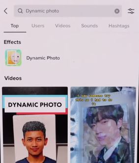 dynamic photo app filter tiktok instagram