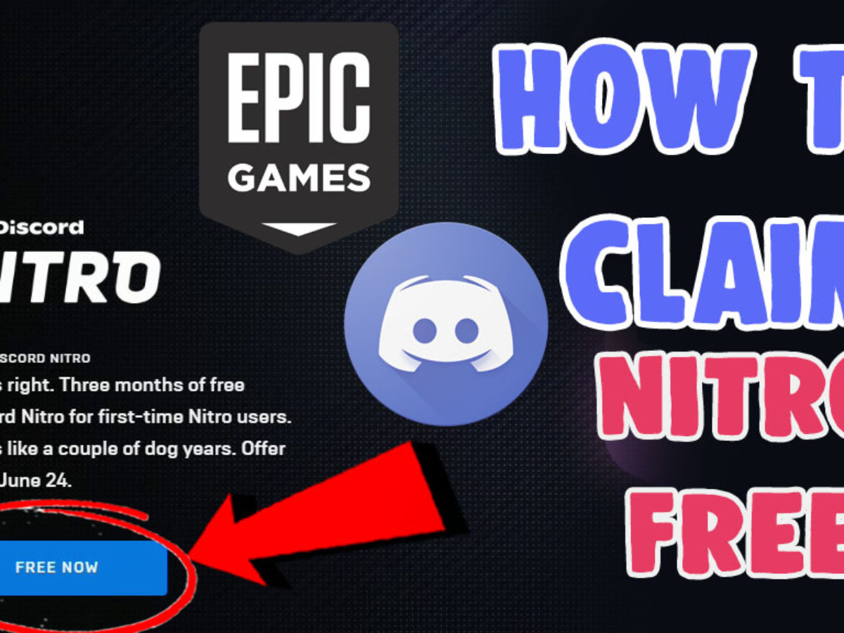 free discord nitro epic games