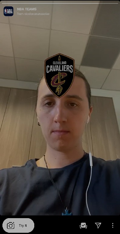 nba 82-0 challenge tiktok filter