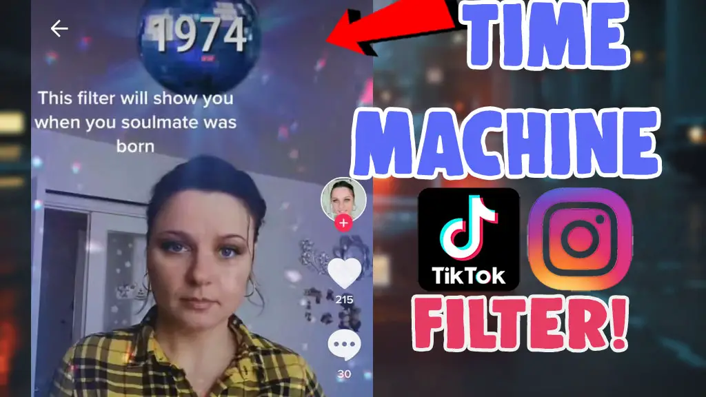 get time machine soulmate filter tiktok