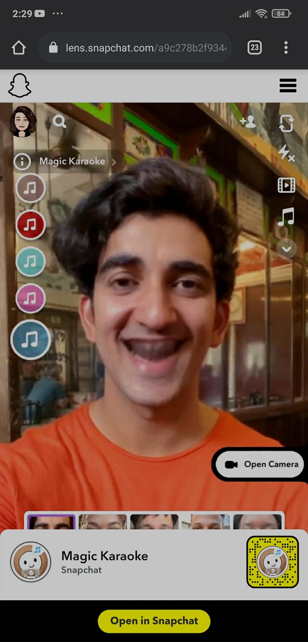 How To Get Magic Karaoke Filter Snapchat Tiktok SALU NETWORK