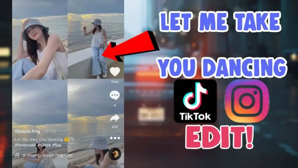 let me take you dancing tutorial for tiktok and instagram