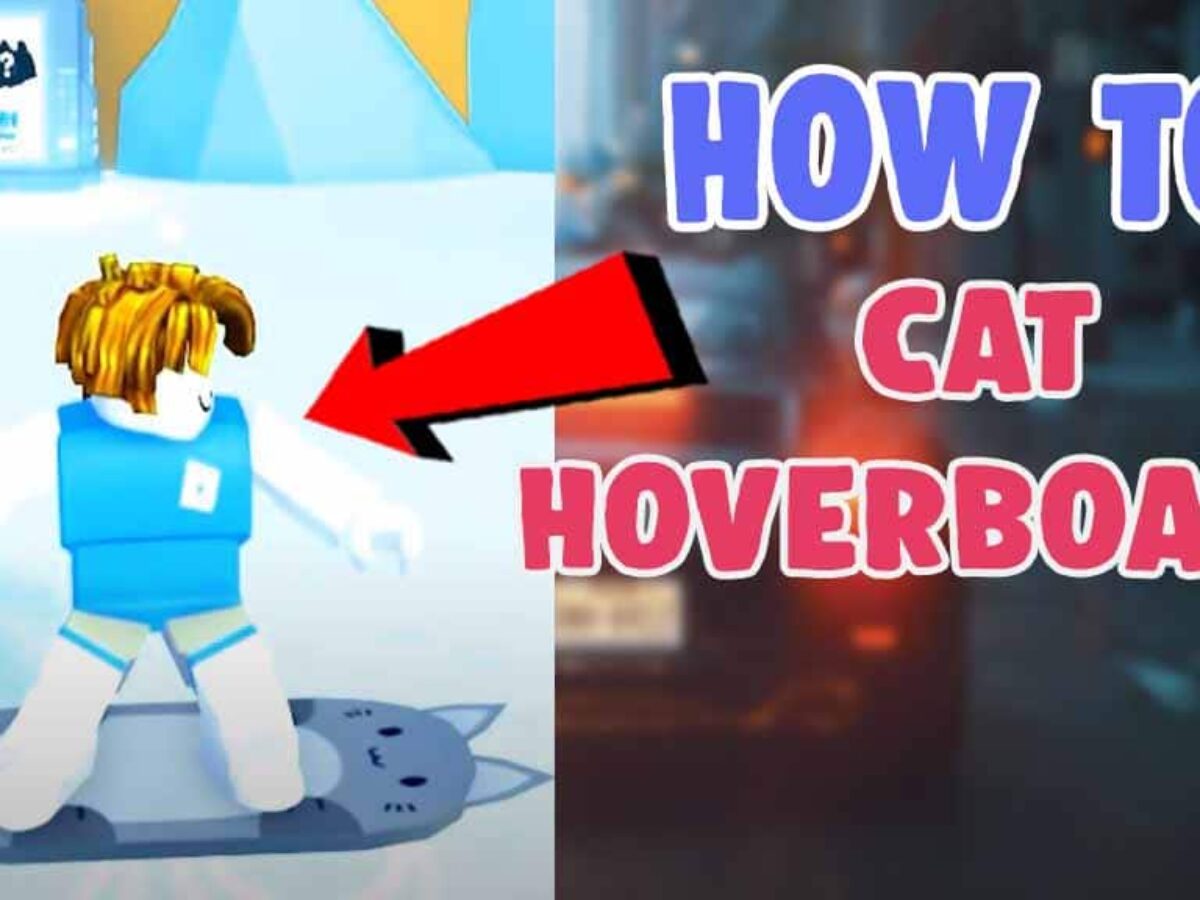 HoW tO gEt ThE CAT HOVERBOARD?! Pet Simulator X - BiliBili