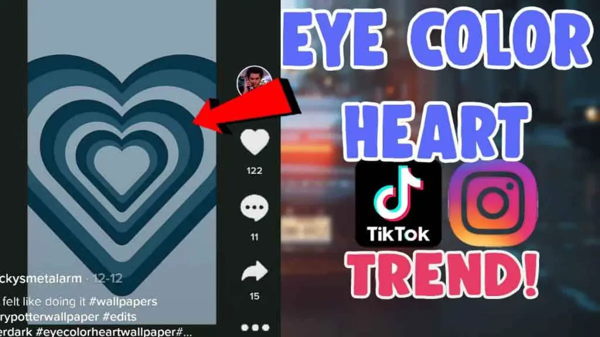 the heart wallpaper trendTikTok Search