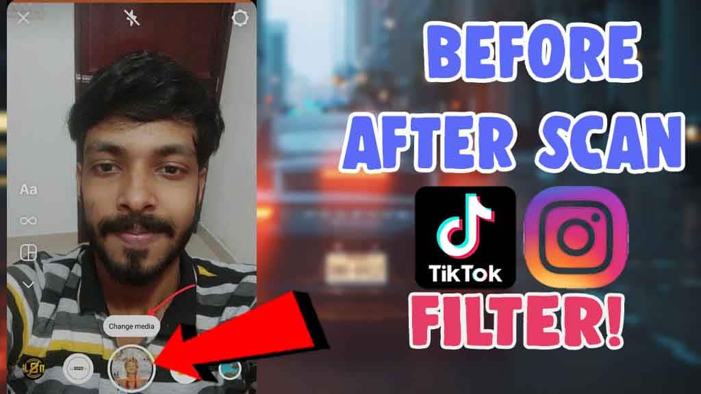 Get New Before After Scan Filter On Instagram and Not Working Fix - SALU NETWORK