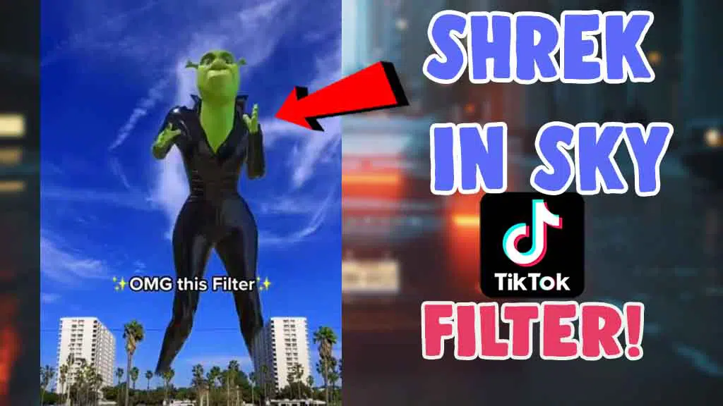 How To Do Shrek In The Sky Filter Trend On Tiktok
