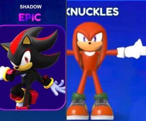 how to get knuckles and shadow in sonic speed simulator unlock locatiion
